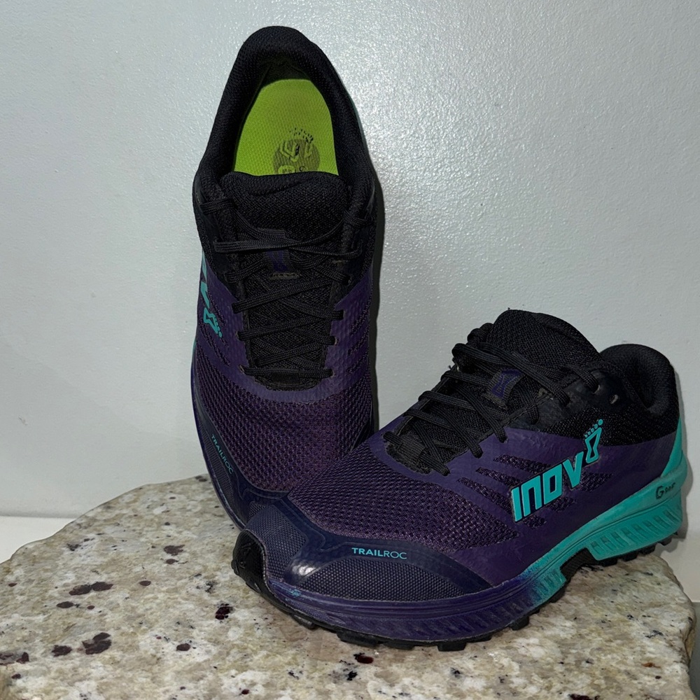 Inov-8 Womens Trailroc G 280 Trail Running Shoes Purple/Black Sz 7.5 - Picture 16 of 16